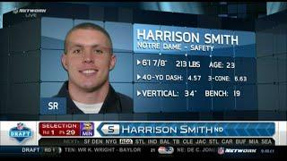 2012 NFL Draft Rd 1 Pk 29 | Minnesota Vikings Select S Harrison Smith