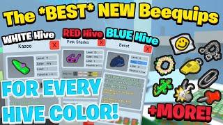 The BEST Beequips  To USE For Each Color (Bee Swarm Simulator)