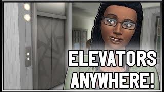 Elevators ANYWHERE Mod! | The Sims 4 (by LittleMsSam)