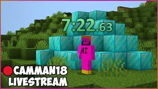 Speedrunning Random Minecraft Blocks camman18 Full Twitch VOD