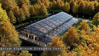 Arcum Aluminum Orangery | High-End Outdoor Event Tent | Luxury Wedding Tent - Liri Tent