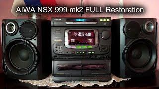 AIWA NSX 999 mk2 FULL Restoration