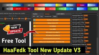 HaaFedk Gsm V3  Unlock Tool Free Update Only 2024 || HaaFsd Gsm Tool Download  || Without Activation