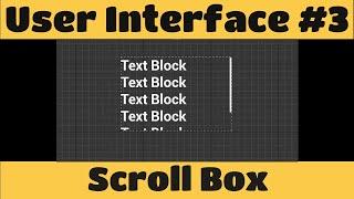 Scrollbox - Unreal Engine 4