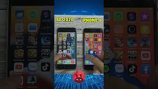 Apple iPHONE SE 2020 (SE2) vs iPHONE 8 Antutu Benchmark Speed Test #shorts