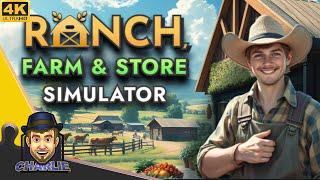 CHICKENS ARE MONEY PRINTERS WITH FEET - Ranch Farm and Store Simulator Demo Gameplay