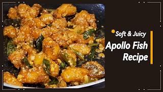 Quick and tasty Apollo Fish Recipe |Mouthwatering Apollo Fish |Crispy Apollo Fish Starter