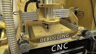 #18a Debugging CNC Router Machine and Controller Enclosure #18a / Troubleshooting