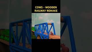 COWS - WOODEN RAILWAY REMAKE #thomasandfriends #thomasandfriendscommunity #thomasthetankengine