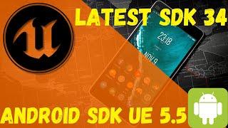 Unreal Engine 5.5 Android Sdk 34 Setup Latest #unrealengine  #unrealenginetutorial #unrealengine5