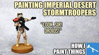 Painting & Weathering Imperial Sandtroopers; Mixing New Marine Juice! [How I Paint Things]