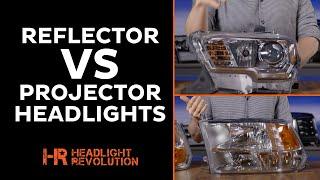 The difference between Reflector or Projector headlights - Which one do you have now?