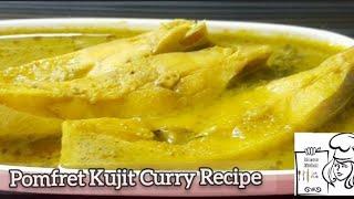 EastIndian Kujit Curry Recipe/ Pomfret Green Curry Recipe/ Mamaskitchen.