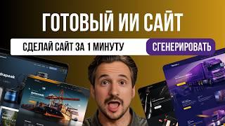 ИИ делает сайты лучше фрилансеров! Топ3 бесплатные нейросети для сайтов