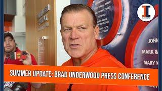 Summer update: Illini coach Brad Underwood press conference