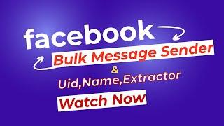 FACEBOOK BULK MESSAGE SENDER | FB GROUPS MEMBERS EXTRACTOR | FB BULK MARKETING SOLUTION.