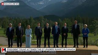  President Trump Explains Early Departure from Canada During G7 Summit Family Photo