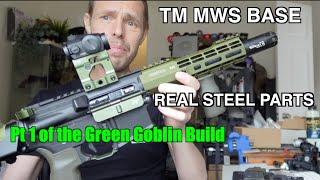 Green Goblin Tokyo Marui MWS Build Pt1 (Airsoft)