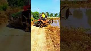 Paddy field plowing machine- Good tools and machinery make work easy