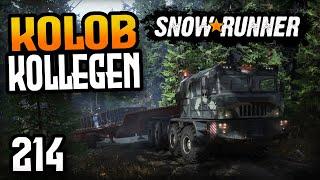 Wir spielen SnowRunner! - Teil 214: Der längste Konvoi ever! Die KOLOB Kollegen!