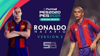 Ronaldo Nazario (V2) - eFootball PES 2021 / PES 2020 (Stats, Face & Body)