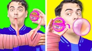 How to Sneak Candy Into Class | Crazy Sneaking Food Into Detention by Crafty Hacks