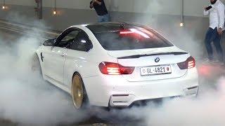 Tuned BMW M4 & M3 F80 with Straight Pipes! - Burnouts, LOUD Revs & Accelerations!