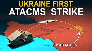 Ukraine First ATACMS Strike in Russia #ukraine #russia