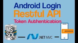 Android Studio Token Authentication Rest API - MS Sql Database
