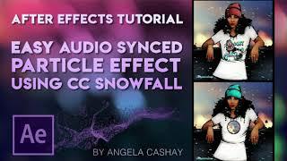 After Effects Quick Tutorial: Easy Audio Synced Particle Effect using CC Snowfall.
