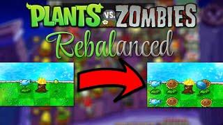 Полностью переделанный баланс в Plants vs Zombies Rebalanced 1.03