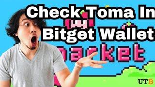 How To Check Your Toma Tokens In Bitget Wallet Lite and (swap, send to exchange)