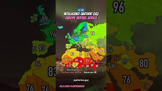 Intelligence quotient in Europe versus Africa continent comp #fyp #viral_video #trending #geo #fun