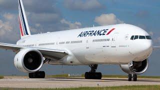 Impossible Landing Air France Boeing 777 at Marseille Provence Airport