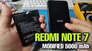 MODIFIED BATTERY FOR XIAOMI REDMI NOTE 7 - 5000 mAh - REDMI NOTE 9, 10, 11, 12