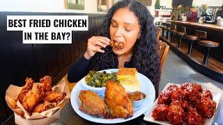 Trying the Top 3 Fried Chicken Joints in the Bay Area! (Brenda's, Hotboys and San Tung)