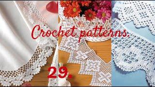 CROCHET PATTERNS 29/ Σχέδια για βελονάκι .#(2022)