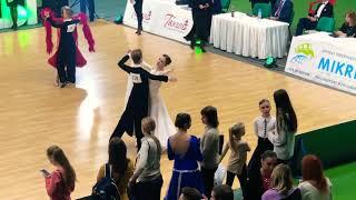 Шеремет - Люторевич Золото Столицы 2019 Юниоры 1 Open 1/2 ST Slow Waltz