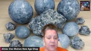 GemTalks: Blue Calcite