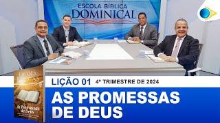 EBD | 1ª LIÇÃO: “AS PROMESSAS DE DEUS”.