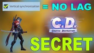 How to Fix LAG on Creative Destruction!!!!