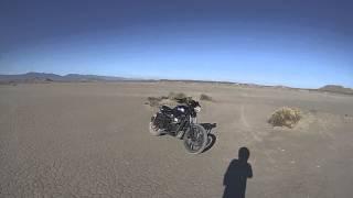 Triumph Scrambler desert sled off road at El Mirage 4