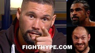 TONY BELLEW WARNS "CLOWNS" DAVID HAYE AND TYSON FURY; BACK-TO-BACK BIG FIGHTS PLANNED FOR 2018