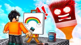 DRAW or DIE Challenge in Roblox !!!