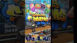 Jump over 2 trains Subway surfers