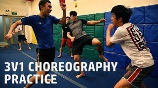 3V1 JACKIE CHAN STYLE CHOREOGRAPHY PRACTICE