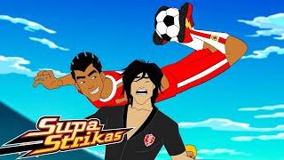 Video Game Soccer Tricks In Real Life | Supa Strikas - Sports & Games Cartoons for Kids