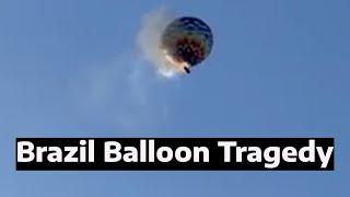 Disaster in Brazil: Hot Air Balloon Crash Kills 8 in Santa Catarina
