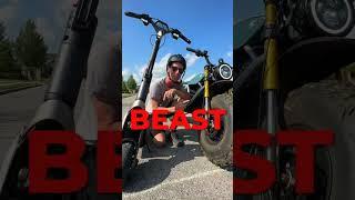 Drag race! Segway GT2 vs. MONSTER Off-roading Motorcycle  ️