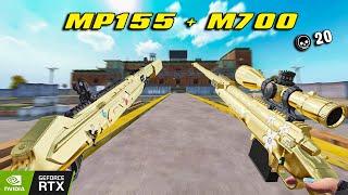 MP155 + M700 20 kill Shutter island random squad Blood strike max graphic rtx 2060